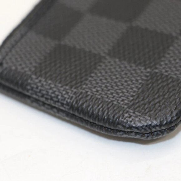 Louis Vuitton Damier Graphite Key Pouch - Black - Picture 5 of 14